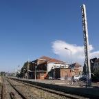 8 poteau de LAC a la gare de thann